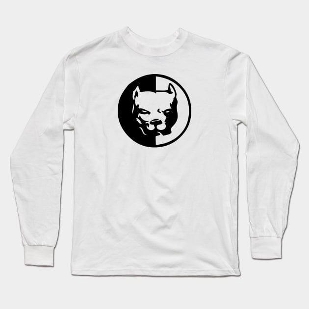 PITBULL ARTWORK Long Sleeve T-Shirt by eesomebysrishti